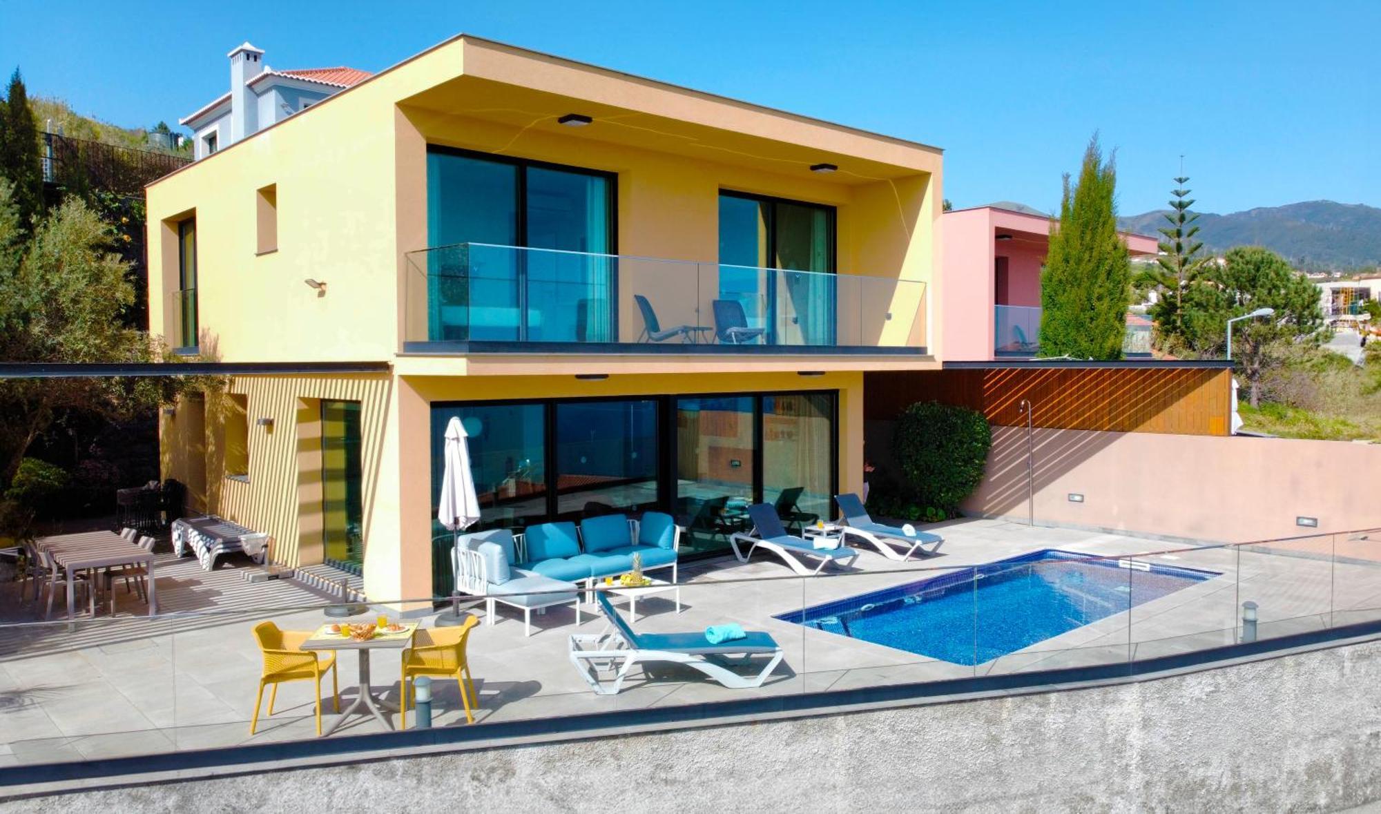 Eden Sun - A Modern Luxury Villa With A Panoramic View Prazeres Luaran gambar