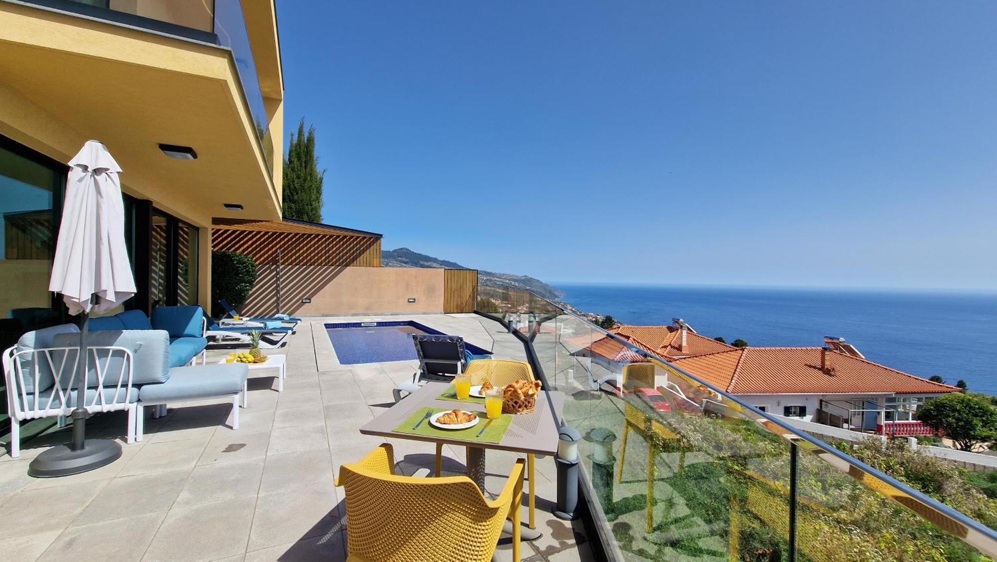 Eden Sun - A Modern Luxury Villa With A Panoramic View Prazeres Luaran gambar